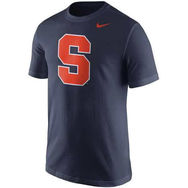 Syracuse Orange Nike Logo WEM T-Shirt - Navy Blue,We sell and wholesale Syracuse Orange Nike Logo WEM T-Shirt - Navy Blue on line form chian!